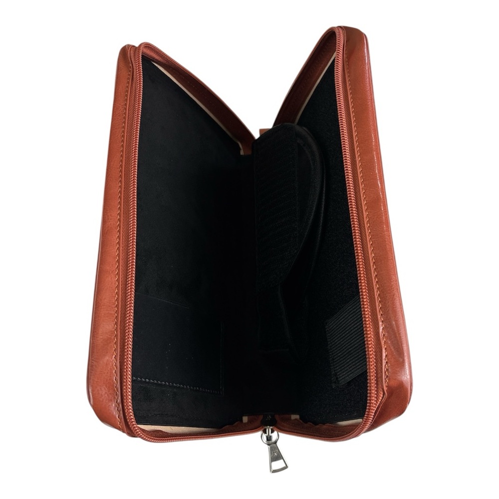 Brown Leather Bible case Cover NWT - Picture 7 of 12